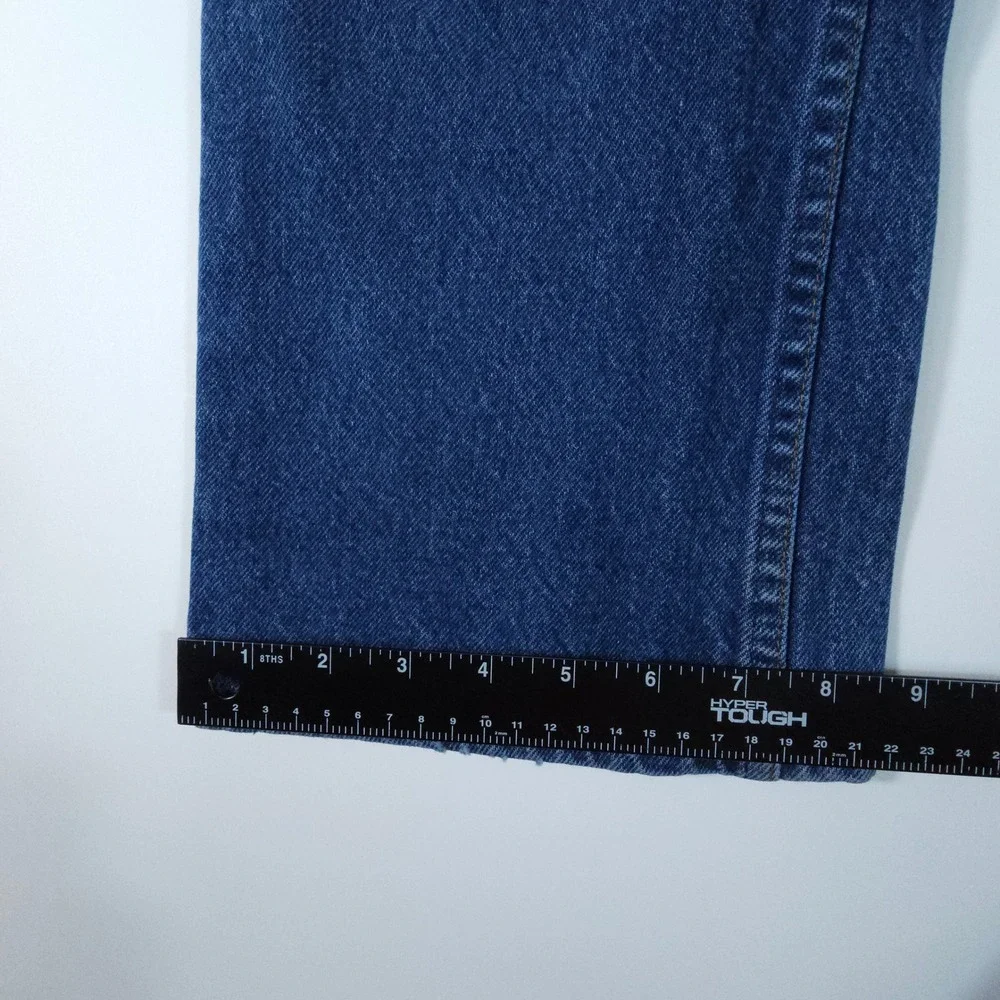 VTG Y2K Levis‎ Jeans Orange Tab Mens 32x25 Blue Straight Leg Denim USA MADE